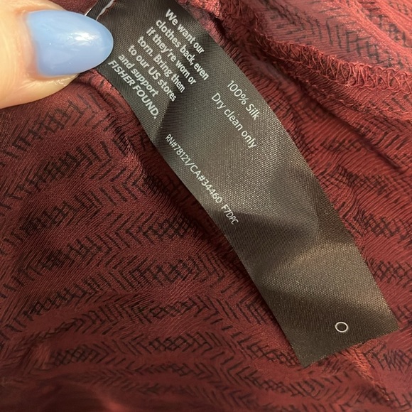 Eileen Fisher Silk Dress Crinkle Overlay Sleeveless Size XS - Picture 8 of 9